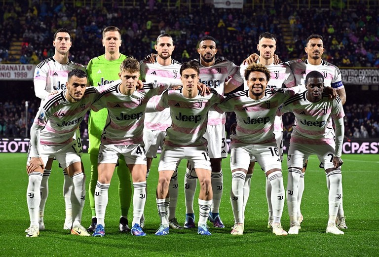 Đội hình xuất phát của Juventus.
