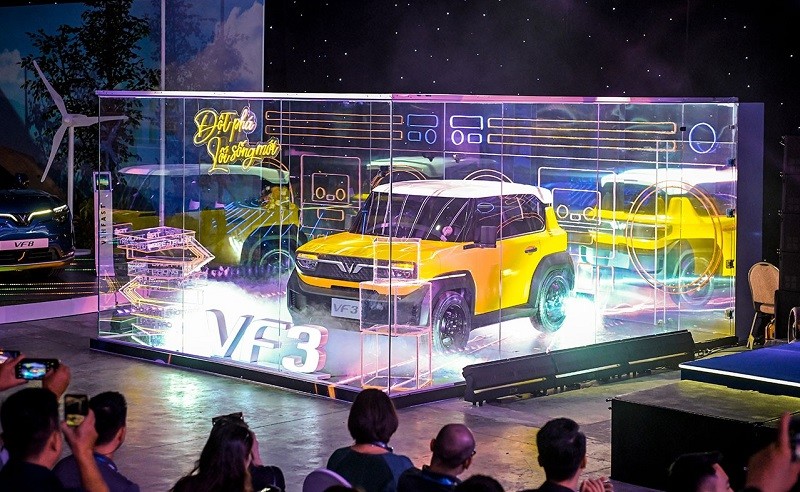 VinFast VF3 dự kiến ra mắt vào tháng 2/2024.