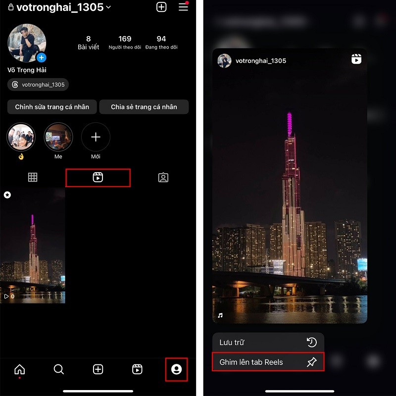 Hướng dẫn cách ghim video Reels Instagram nhanh chóng, đơn giản Hướng dẫn cách ghim video Reels Instagram nhanh chóng, đơn giản