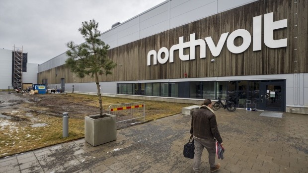 Công ty pin xe điện Northvolt của Thụy Điển. (Nguồn: Bloomberg)