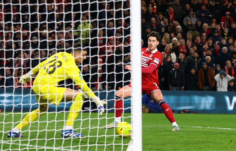 Cup Liên đoàn Anh: Hình ảnh trận đấu Middlesbrough thắng quả cảm Chelsea