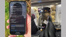Mỹ: Điện thoại iPhone rơi xuống đất vẫn nguyên vẹn sau sự cố máy bay bung cửa sổ từ độ cao hơn 4.800m