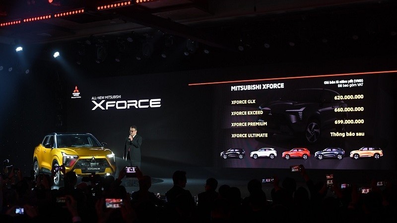 Khám phá sự khác biệt về trang bị trên 4 phiên bản Mitsubishi Xforce tại Việt Nam