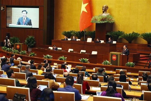 National Assembly reviews legal documents for submission: NA Chairman Vuong Dinh Hue