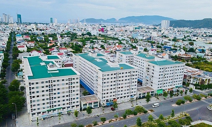 Một góc khu đô thị Phước Long, Nha Trang, Khánh Hòa. (Nguồn: Báo XD)