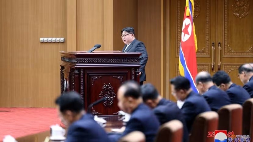Căng thẳng trên Bán đảo Triều Tiên: Nhà lãnh đạo Kim Jong-un ra chỉ thị, Tổng thống Yoon Suk Yeol phản pháo. (Nguồn: KCNA)