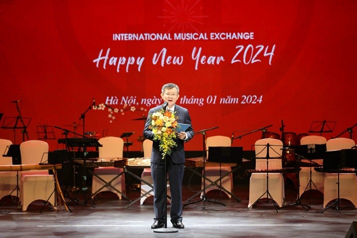 đêm giao lưu nghệ thuật quốc tế “Chào năm mới 2024”