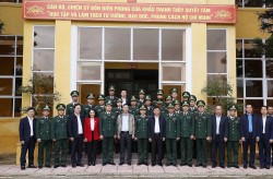 Chủ tịch nước Võ Văn Thưởng chúc Tết nhân dân và Bộ đội Biên phòng tại Nghệ An