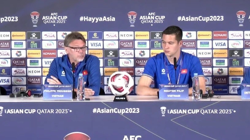 Asian Cup 2023: Thủ môn Nguyễn Filip coi đội tuyển Indonesia mạnh ngang Nhật Bản