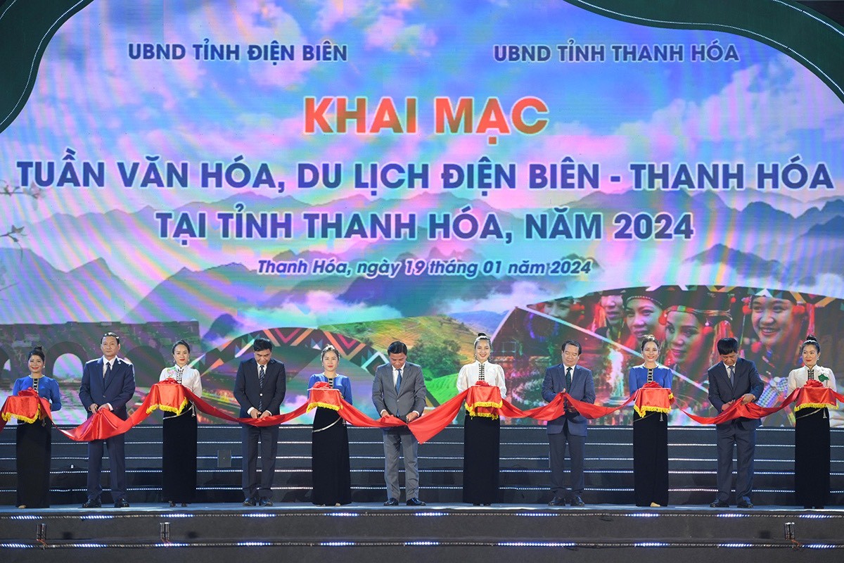 Tuần Văn hóa, Du lịch Điện Biên - Thanh Hóa: Sự hoà quyền sắc màu văn hóa của các dân tộc vùng Tây Bắc và các dân tộc của xứ Thanh