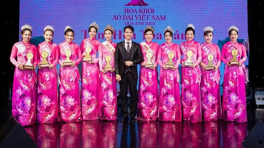 Hoa khôi Áo dài Việt Nam qua ảnh 2023: Tôn vinh vẻ đẹp phụ nữ và di sản áo dài Việt Nam