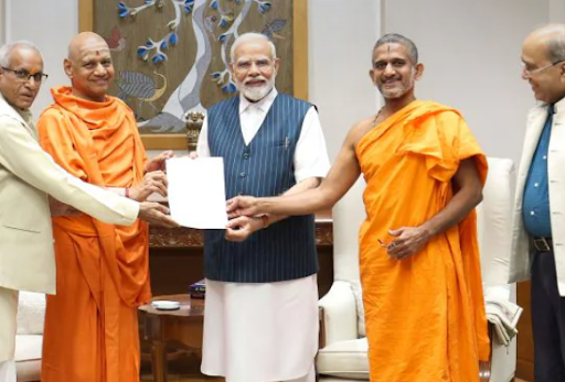 Thủ tướng Ấn Độ Narendra Modi chính thức nhận lời mời tham dự lễ khánh thành ngôi đền Ram ở Ayodhya vào ngày 22/1/2024. (Nguồn: BT)