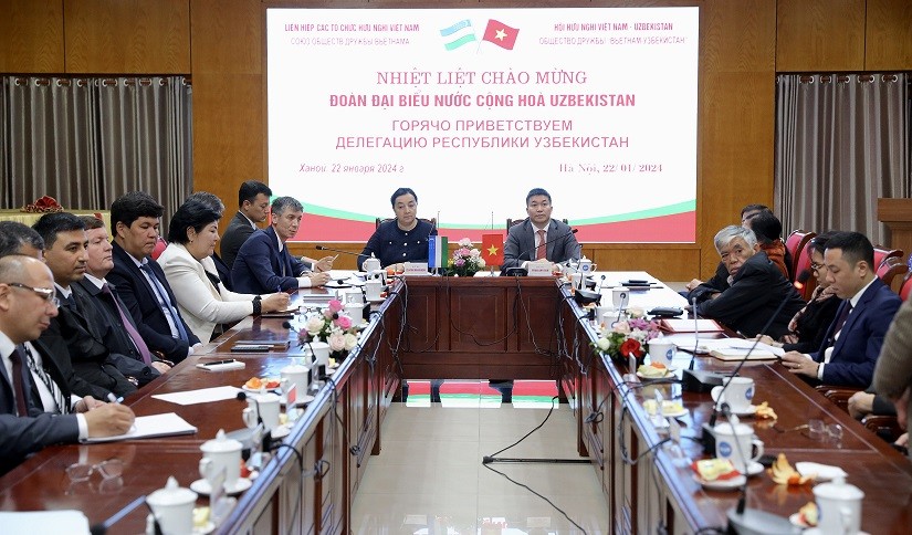 Tăng cường vun đắp quan hệ hữu nghị giữa nhân dân Uzbekistan và Việt Nam