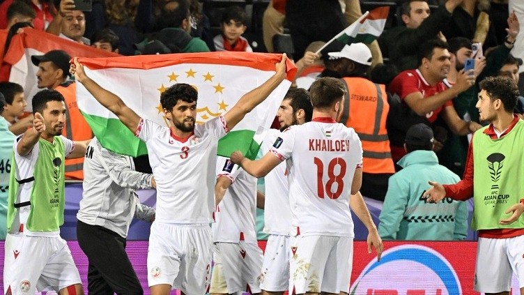 Asian Cup 2023: Tajikistan tạo bất ngờ, là đội tuyển thứ 6 giành vé vào vòng 1/8