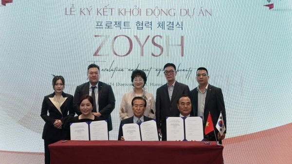 Tập đoàn Daewoo đầu tư vào ngành làm đẹp Việt Nam qua dự án ZOYSH
