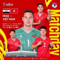 Báo chí quốc tế nhận định và dự đoán tỷ số trận đấu đội tuyển Việt Nam vs Iraq