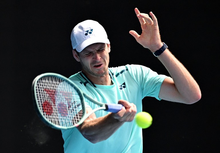 Australian Open 2024: Một số hình ảnh trong trận đấu hấp dẫn giữa Daniil Medvedev và Hubert Hurkacz