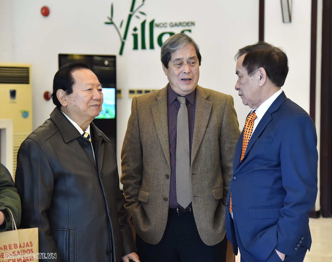 Bộ trưởng Ngoại giao Bùi Thanh Sơn gặp mặt các vị nguyên Lãnh đạo Bộ dịp Xuân Giáp Thìn 2024