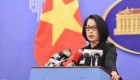 Người Phát ngôn Bộ Ngoại giao: Việt Nam kiên quyết phản đối và bác bỏ tất cả các yêu sách về Biển Đông