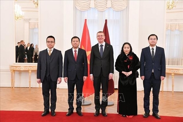 Latvia expects to fortify all-encompassing ties with Vietnam: President Edgars Rinkevics