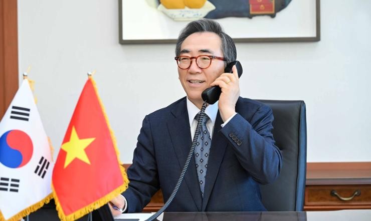 Bộ trưởng Ngoại giao hai nước thúc đẩy Chương trình hành động triển khai quan hệ Đối tác chiến lược toàn diện Việt Nam-Hàn Quốc