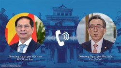 Bộ trưởng Ngoại giao hai nước thúc đẩy Chương trình hành động triển khai quan hệ Đối tác chiến lược toàn diện Việt Nam-Hàn Quốc