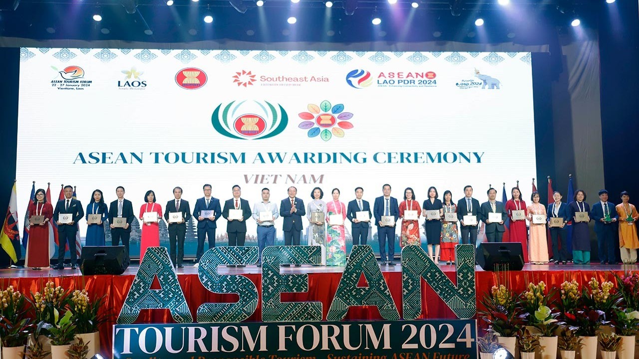 Việt Nam có 25 đơn vị giành giải thưởng Du lịch ASEAN 2024