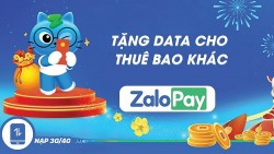 Tặng data cho thuê bao khác trên Zalo siêu đơn giản