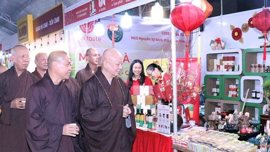 TP. Hồ Chí Minh khai mạc Hội chợ văn hóa Phật giáo Xuân Giáp Thìn