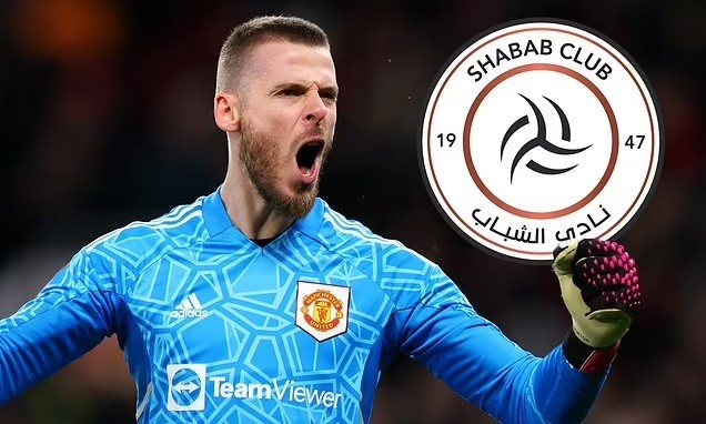Chuyển nhượng cầu thủ: David de Gea đàm phán gia nhập CLB Al-Shabab