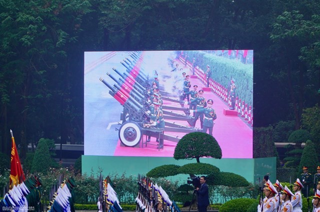 Welcome ceremony held for Philippine President Ferdinand Romualdez Marcos Jr. in Hanoi