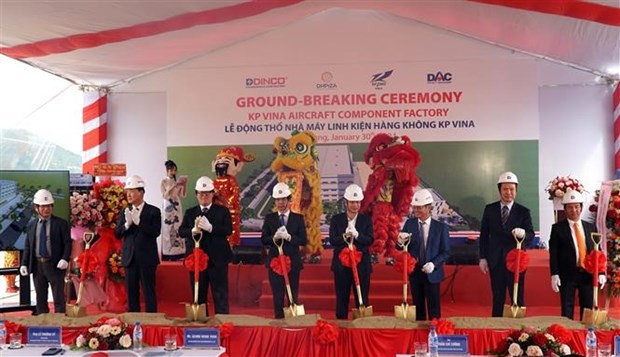 Construction starts on aircraft component factory in Da Nang