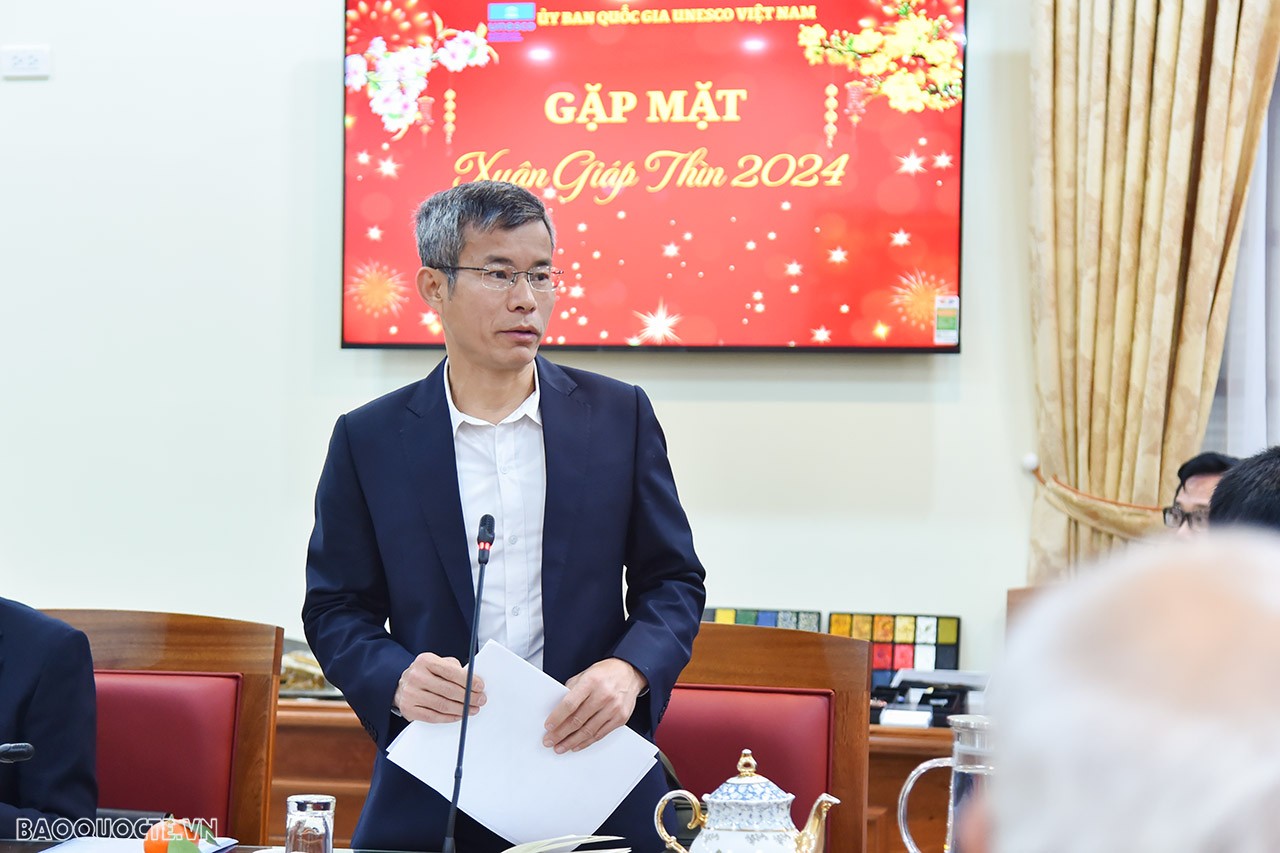 Gặp mặt các cán bộ hưu trí, các chuyên gia, học giả của Ủy ban quốc gia UNESCO Việt Nam Xuân Giáp Thìn 2024