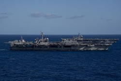 Hải quân Mỹ - Nhật Bản tập trận chung ở Biển Đông