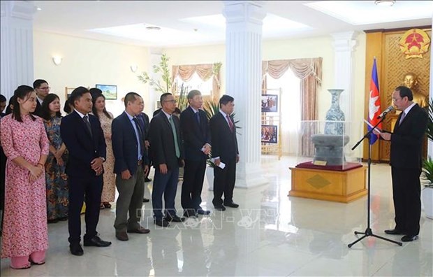 Delegates at the ceremony. (Source: VNA)