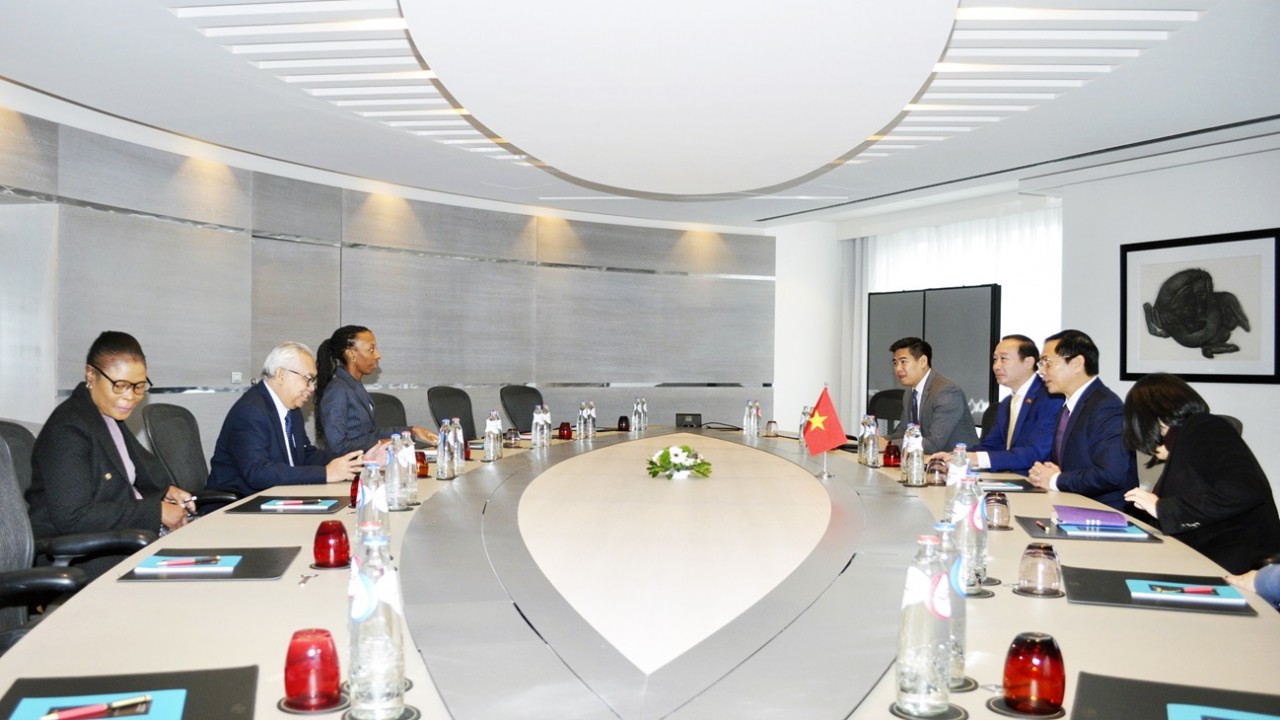 Bộ trưởng Bùi Thanh Sơn gặp Tổng Thư ký IORA Salman Al Farisi