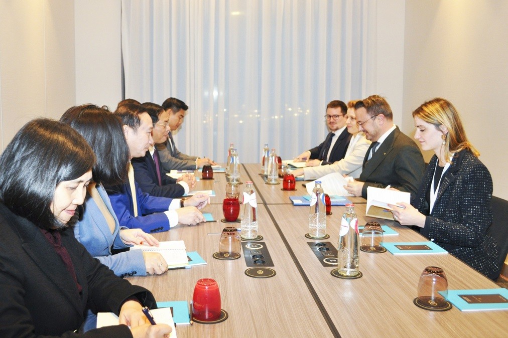 Foreign Minister Bui Thanh Son meets Foreign counterparts in Brussels