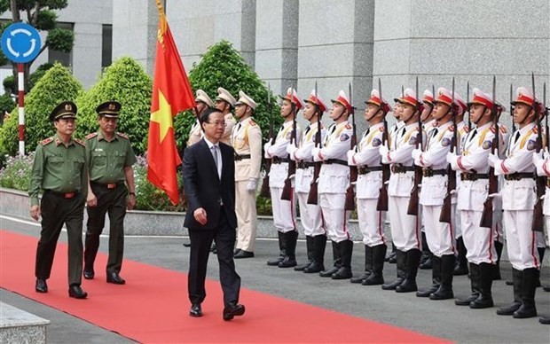 President Vo Van Thuong pays pre-Tet visit to Ho Chi Minh City