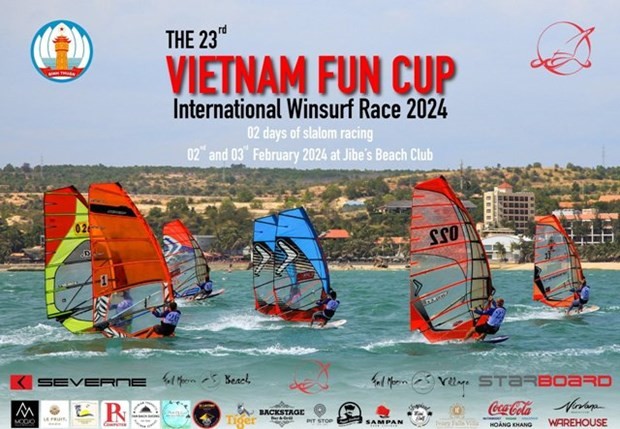 Windsurf Mui Ne Fun Cup sets sail in Binh Thuan