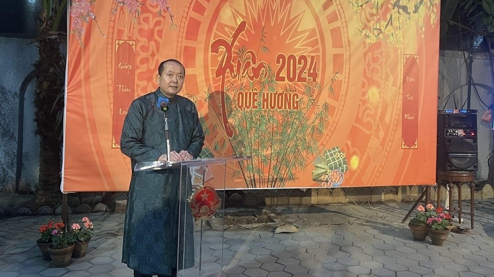 Cộng đồng người Việt Nam tại Ai Cập vui đón Tết cổ truyền, chào Xuân Giáp Thìn 2024
