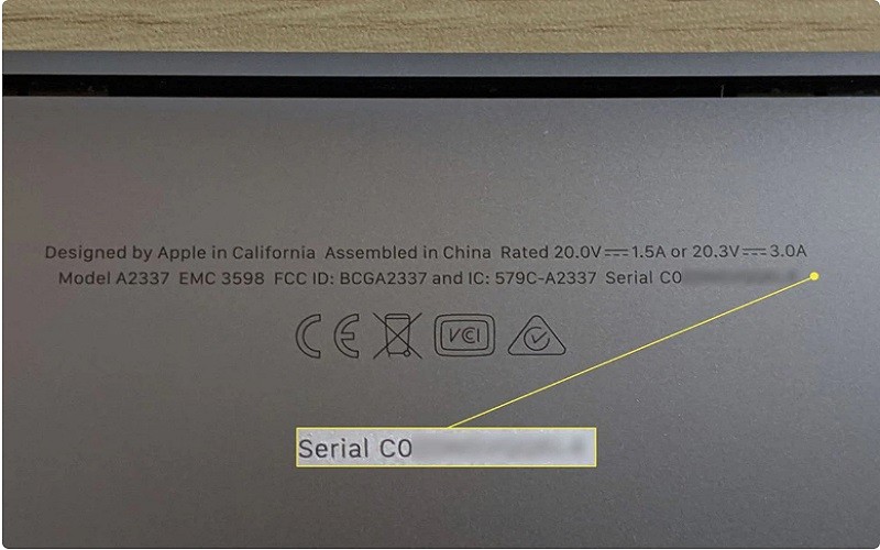 Hướng dẫn chi tiết cách check serial MacBook đơn giản, cực chính xác