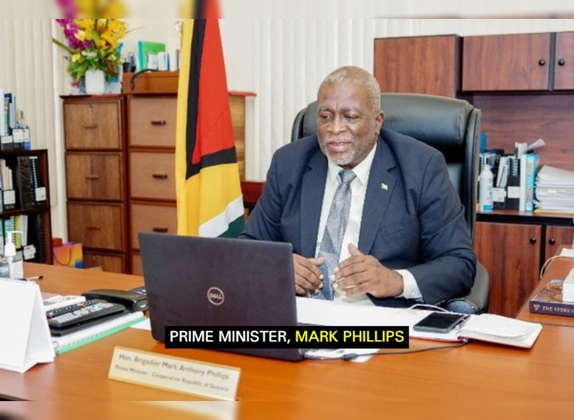 Thủ tướng Guyana Mark Anthony Phillips. (Nguồn: Guyan Standard)