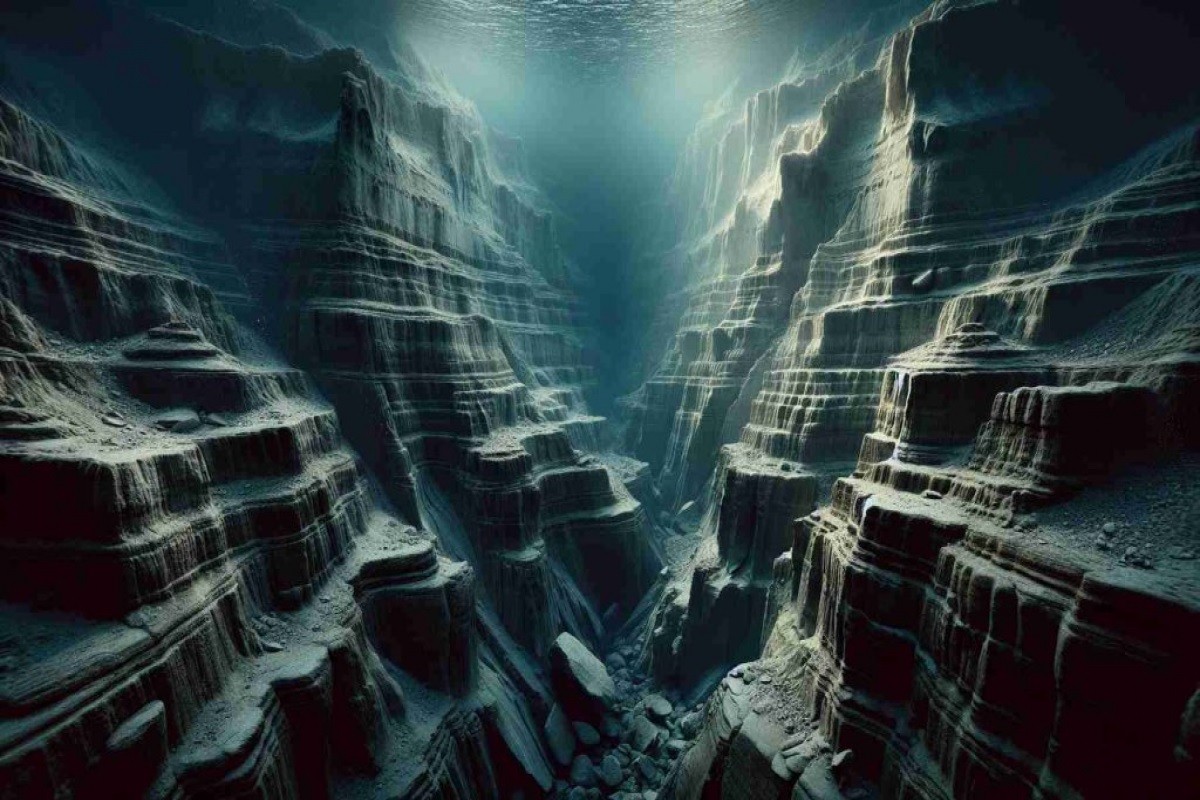 Israel phát hiện hẻm núi ngầm khổng lồ dưới biển cách nay khoảng 6 triệu năm
