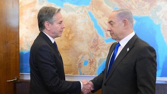 Thủ tướng Israel và Ngoại trưởng Mỹ thảo luận xung đột ở Dải Gaza, Israel tuyên bố sắp chiến thắng Hamas