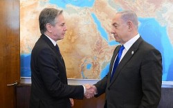 Thủ tướng Israel và Ngoại trưởng Mỹ thảo luận xung đột ở Dải Gaza, Israel tuyên bố sắp chiến thắng Hamas