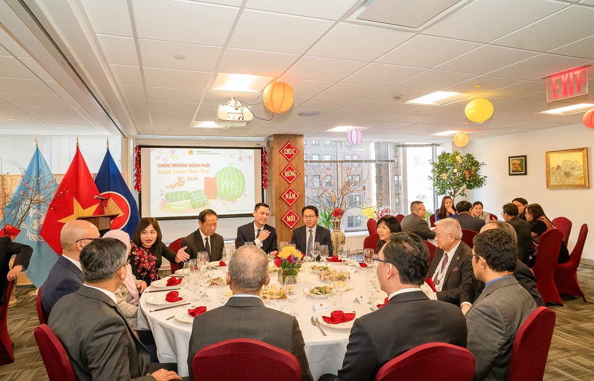 Ẩm thực Việt Nam làm say đắm bạn bè quốc tế tại Liên hợp quốc