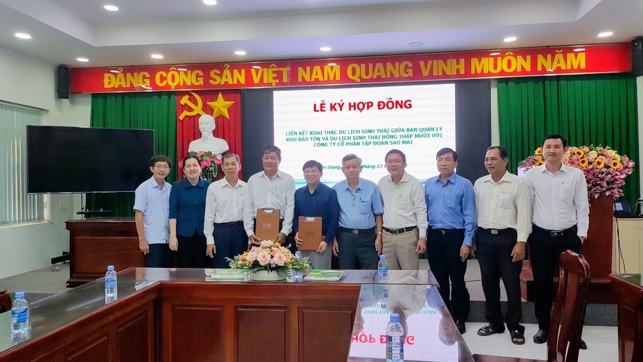 Jointly develop Dong Thap Muoi conservation and ecotourism area