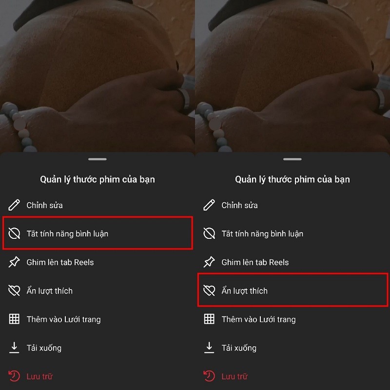 Cách ẩn bình luận và lượt thích của Reels Instagram siêu đơn giản Cách ẩn bình luận và lượt thích của Reels Instagram siêu đơn giản