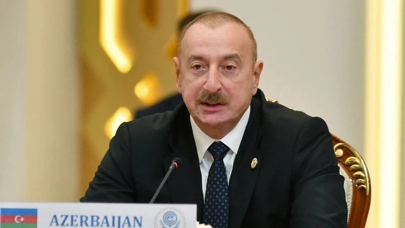 Điện mừng Tổng thống Azerbaijan Ilham Aliyev tái đắc cử