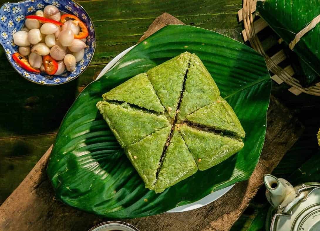 Banh chung. (Photo: Vinpearl)